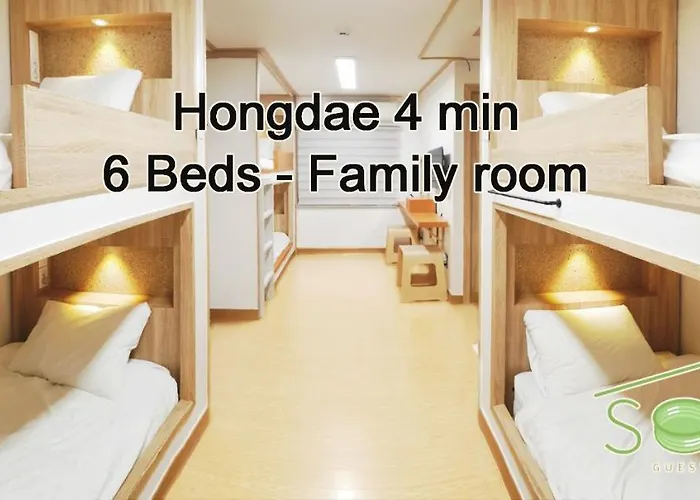 Hongdae 4min Soju House 게스트하우스